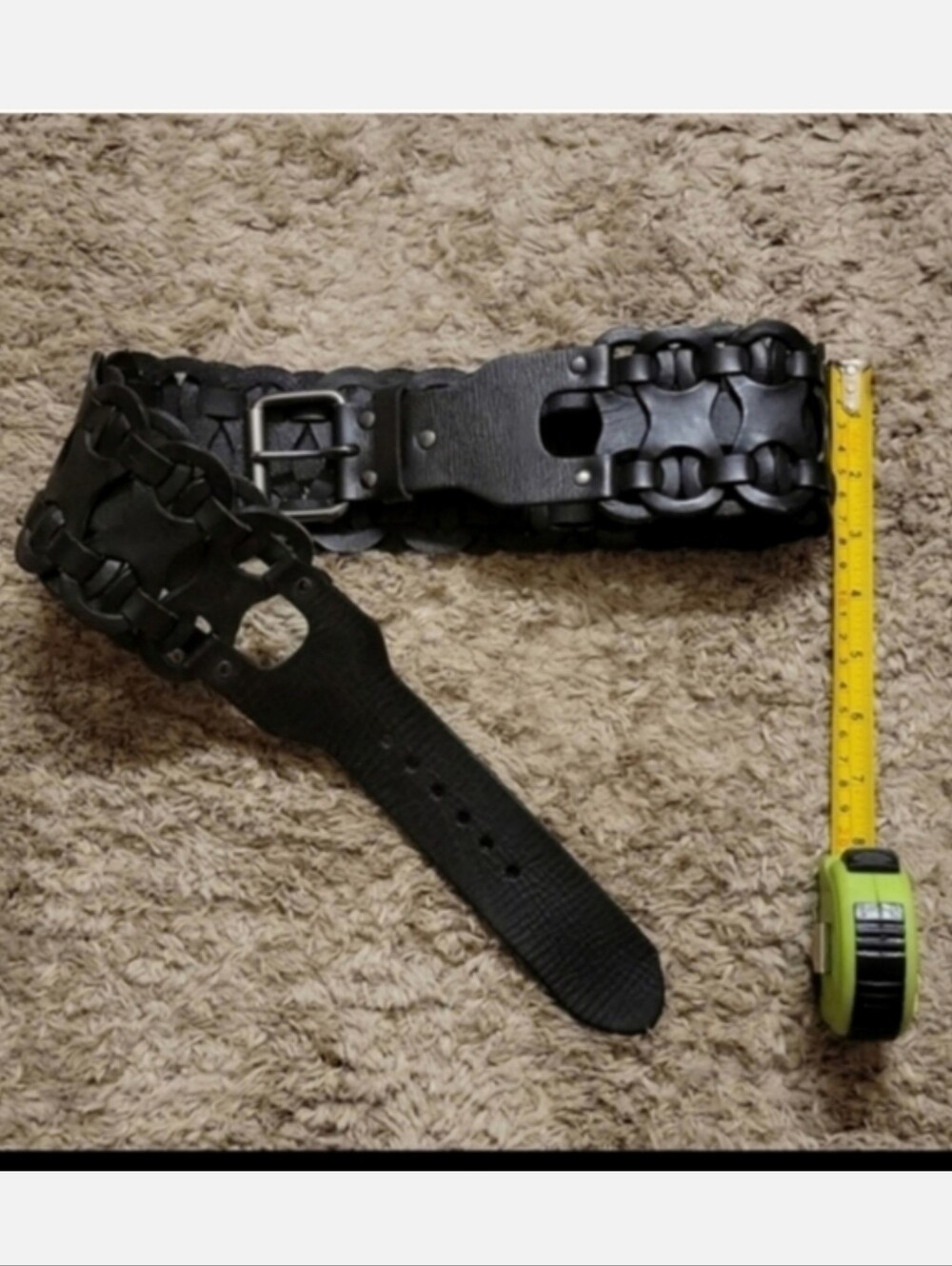 Harley davidson real leather belt